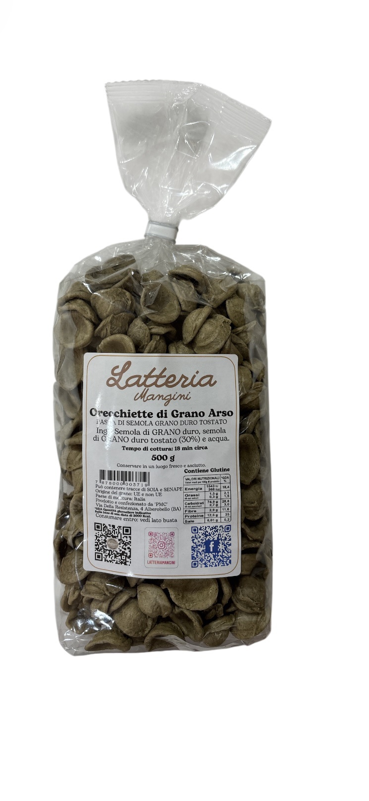 Orecchiette di grano arso 1 Orecchiette di grano arso