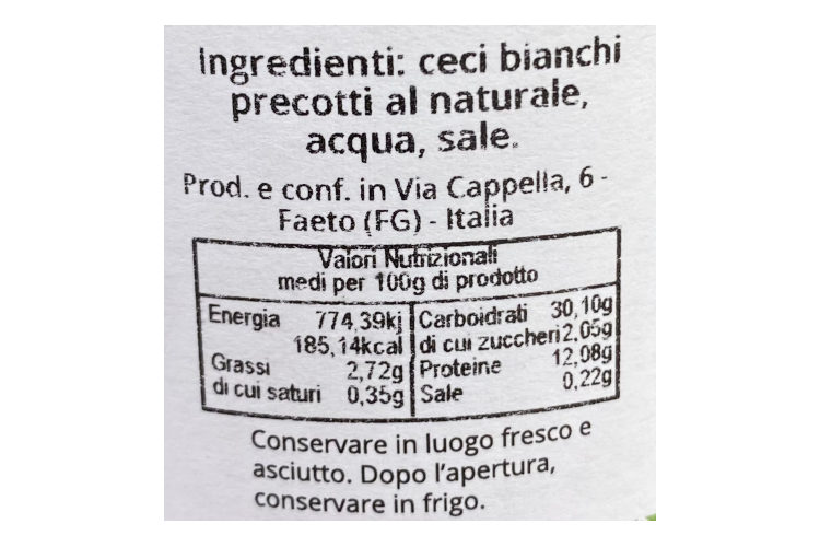Ceci precotti 2 Ceci precotti - Image 2