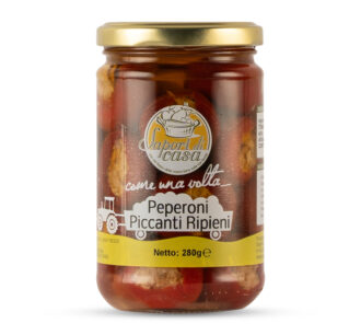 Peperoni piccanti ripieni Latteria Mangini