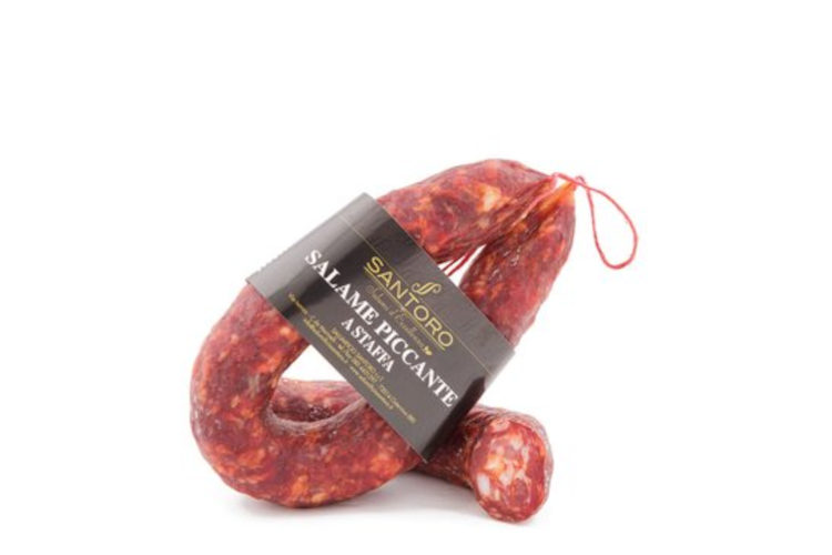 Salame a Staffa Piccante 1 Salame a staffa piccante Latteria Mangini