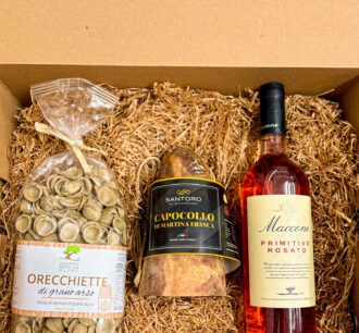 Cesto gourmet Latteria Mangini